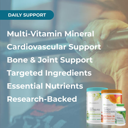 Youngevity Healthy Body Start Pak 2.0 – Complete Nutritional System with Beyond Tangy Tangerine 2.0, Ultimate EFA Plus, and Beyond Osteo-FX – Bone, Heart, Immune, and Digestive Health Support