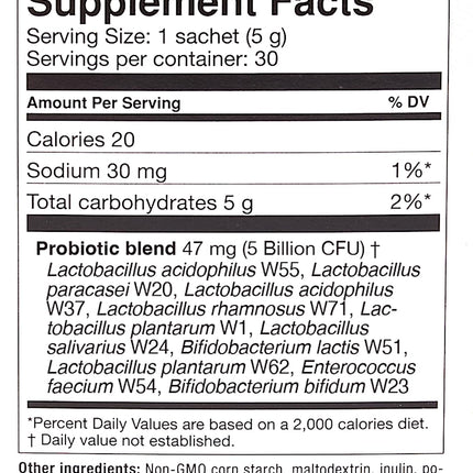 OMNi BiOTiC AB 10 – Clinically Tested Restorative Probiotic for Gut Flora & Digestion (30 Daily Packets) – Vegan, Hypoallergenic, Non-GMO