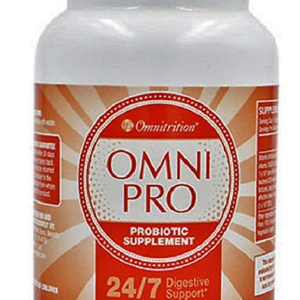 Omnitrition Omni Pro Probiotic Supplement – 24/7 Digestive Support, 90 Capsules