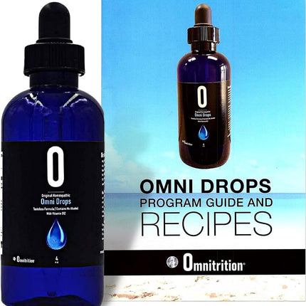Omni Drops Diet Drops with Vitamin B12 – 4 oz + Program Guide | Omnitrition