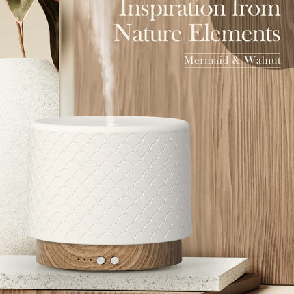 Onaboviva Ceramic Essential Oil Diffuser – 280ml Ultrasonic
