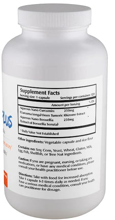One Planet Nutrition Nano Curcumin Plus 500 mg Veggie Capsules – High Absorption, Vegan, Gluten-Free