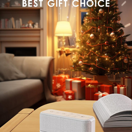 OnLyee White Noise Machine — Office Privacy, Sleep & Focus (42 Sounds, USB Rechargeable)