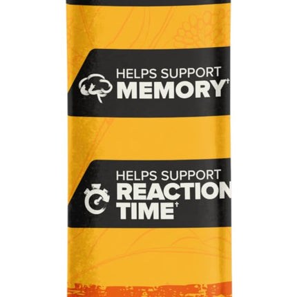 ONNIT Alpha Brain Instant Peach Nootropic Drink Mix for Focus, Memory & Clarity – 30 Packets