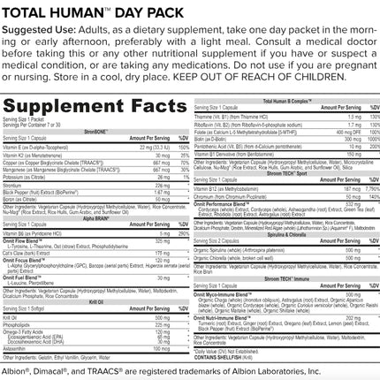 ONNIT Alpha Brain Bundle: 30-Count Nootropic + Total Human Day/Night Packs