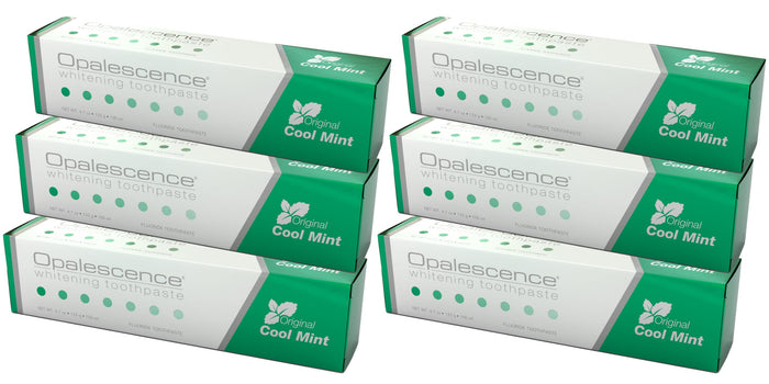 Opalescence Whitening Toothpaste Pack of 6 - Cool Mint, 4.7 oz