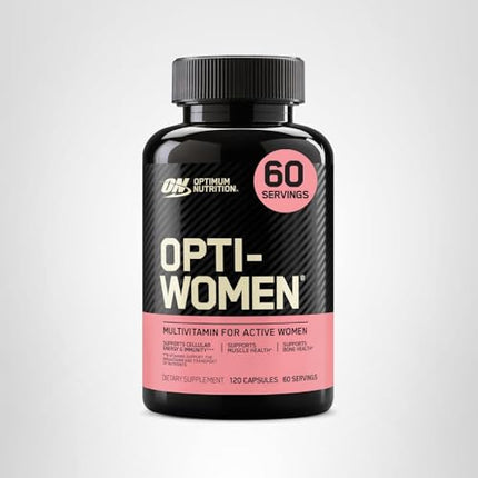 Optimum Nutrition Opti-Women Immune Support Multivitamin – 120 Count Capsules