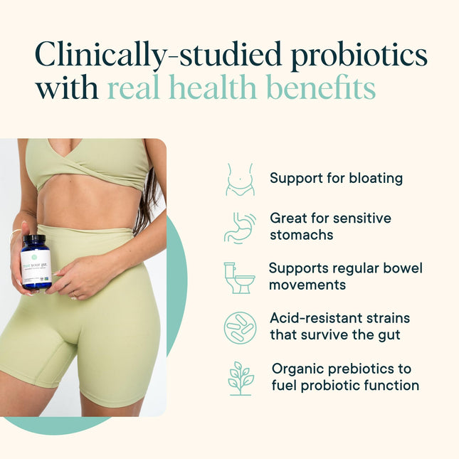Ora Organic Probiotics with Prebiotics – 16 Billion CFU, 6 Strains (L. Acidophilus, L. Reuteri, B. Bifidum, B. Breve, B. Lactis, B. Longum)