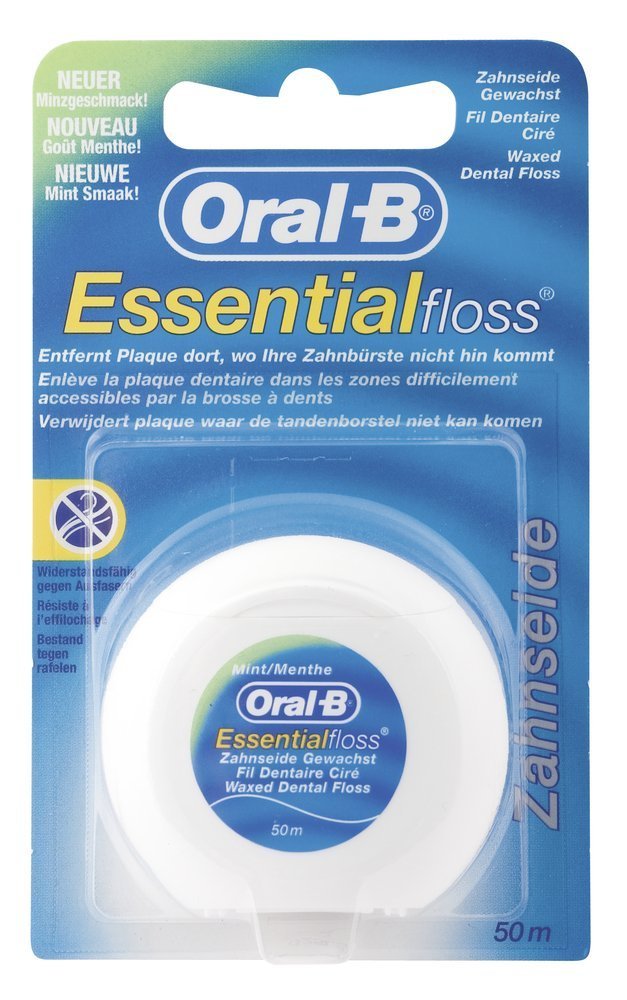 Oral-B Essential Mint Floss 50M - Pack Of 3