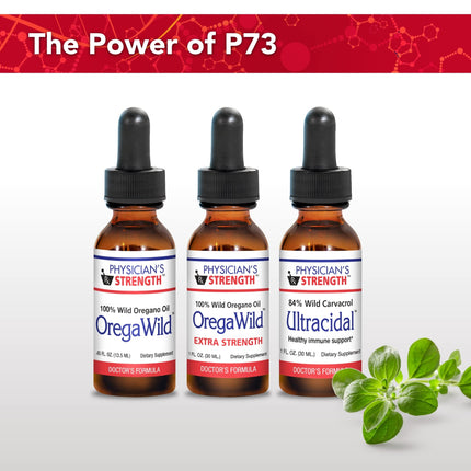 Physician's Strength OregaWild – 30 mL 100% Wild Oregano Oil | 432 Servings
