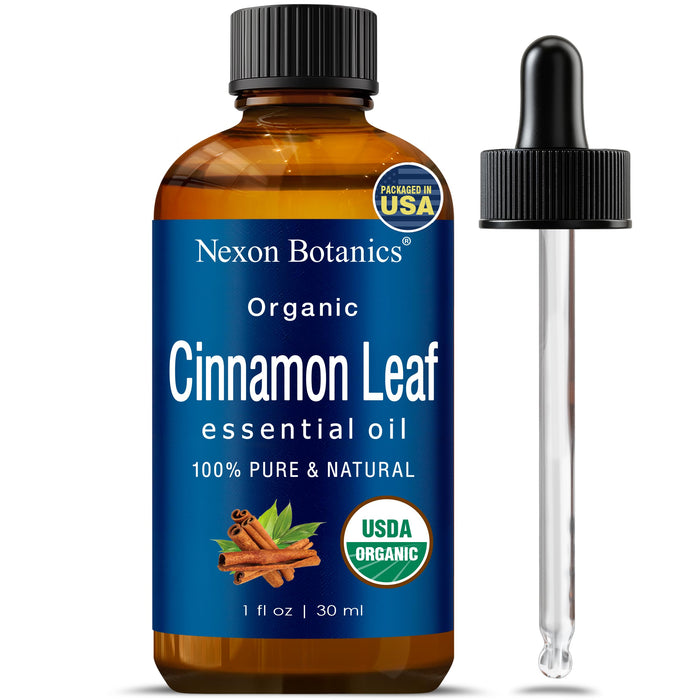 Organic Cinnamon Essential Oil 30 ml - Nexon Botanics | 100% Natural & Undiluted