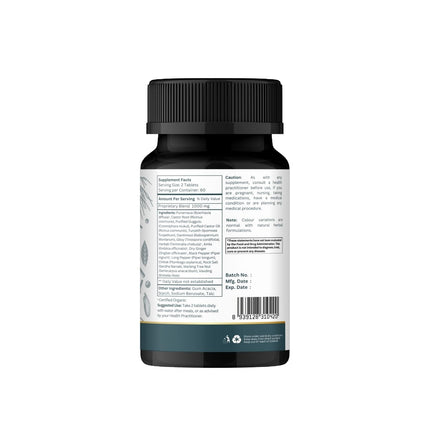 ORGANIC SPREE Punarnavadi Guggulu 120 Tablets – Supports Kidney Function* – Ayurvedic Formulation, Certified & Vegetarian