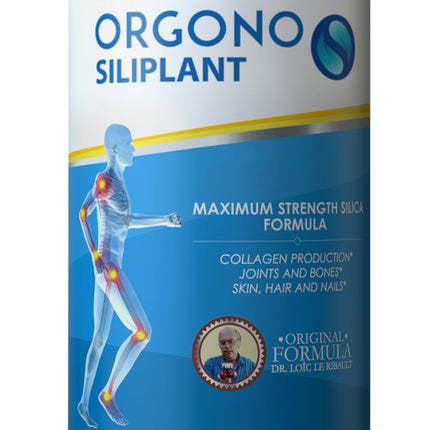 Orgono Living Silica Siliplant – Vegan Collagen Booster for Joints, Skin, Hair & Nails | 66 Servings