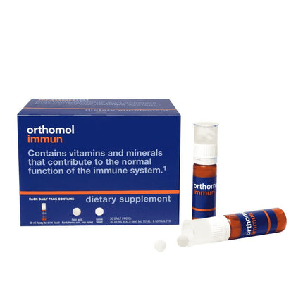 Orthomol Immun: Daily Immune Support with 25 Micronutrients – 30-Day Pack