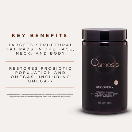 OSMOSIS Recovery – Facial Volume Renewal, 420 Soft Gel Caps