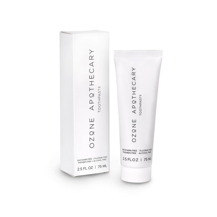 Ozone Apothecary Toothpaste - Ozone Oil Infused, Fluoride Free | Ozonated Oral Care