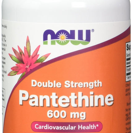 Pantethine 600 mg – 60 Softgels (Pack of 2) | Cardiovascular Health Support