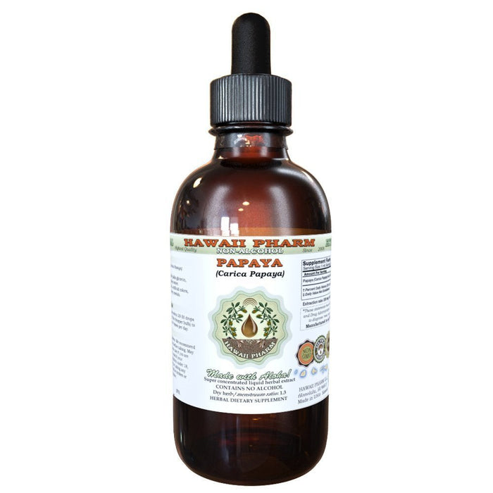 Papaya Alcohol-Free Liquid Extract – Organic Papaya Glycerite (2 fl oz) | Hawaii Pharm USA