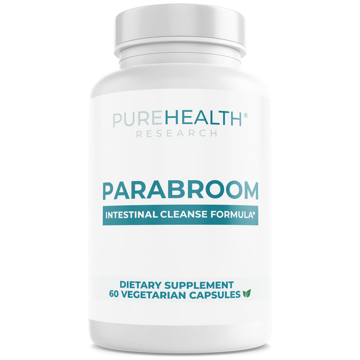 PUREHEALTH RESEARCH Parabroom – Gut Cleanse & Digestive Support – 60 Capsules