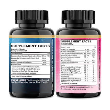 Parrox Cortisol & Myo-Inositol Bundle — Soothe & Smooth 2-Pack