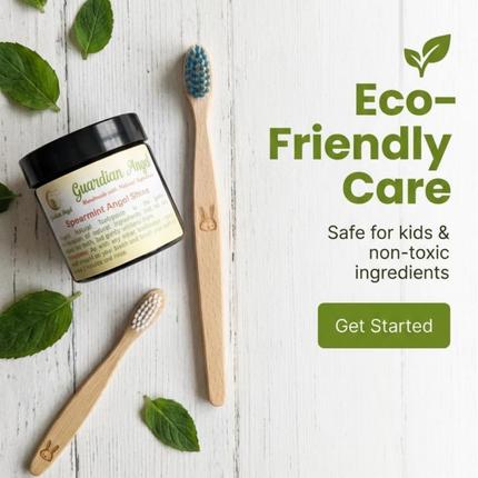 Angel Shine! Natural Toothpaste - Citrus or Mint & Citrus - for Children and Adults