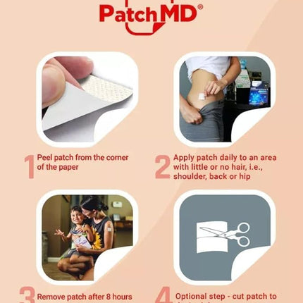 PatchMD Focus Patch Topical Patch - 30-Day Supply