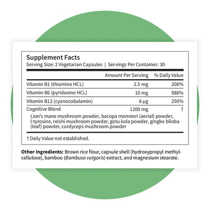 Pattern Wellness Cognitive Complex - Brain Health & Clarity