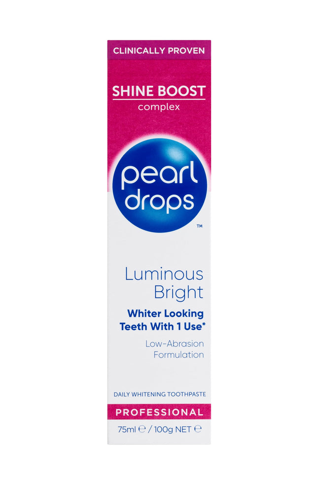 Pearl Drops Luminous Bright White Toothpolish 75ml – Instant Whitening
