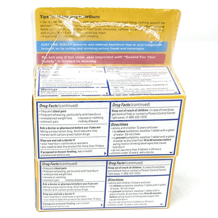 Pepcid AC Maximum Strength - 125 Tablets | Fast-Acting Heartburn Prevention & Acid Control