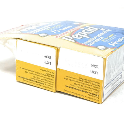 Pepcid AC Maximum Strength - 125 Tablets | Fast-Acting Heartburn Prevention & Acid Control