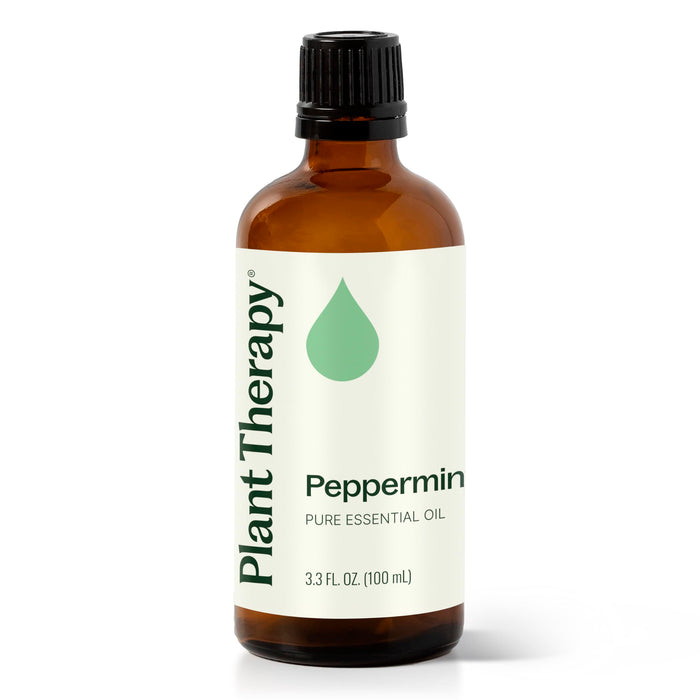 Plant Therapy Peppermint Essential Oil 100 mL – 100% Pure, Undiluted