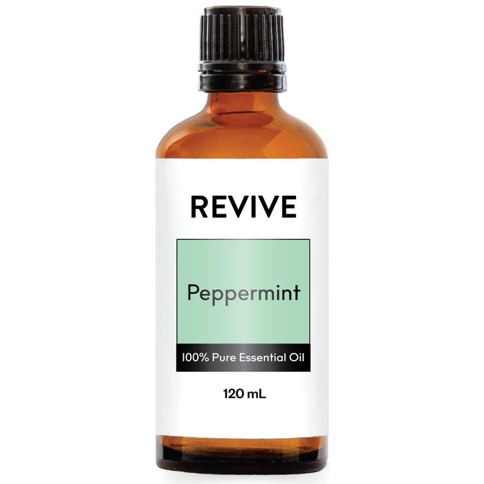 Peppermint Essential Oil 120mL by Revive – 100% Pure Therapeutic Grade