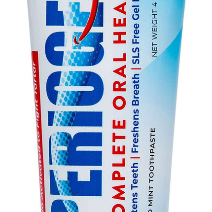 Periogen Tartar Control Toothpaste – SLS Free, Enamel Safe, Whitening Gel
