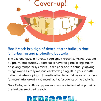 Periogen Tartar Control Toothpaste – SLS Free, Enamel Safe, Whitening Gel