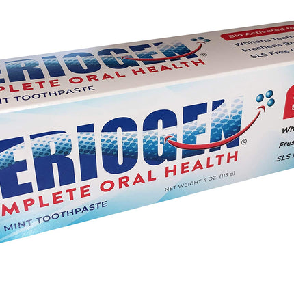Periogen Tartar Control Toothpaste – SLS Free, Enamel Safe, Whitening Gel