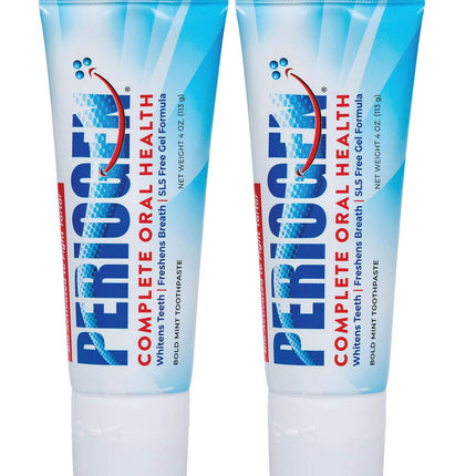 Periogen Toothpaste 2-Pack – SLS Free, Tartar & Plaque Control