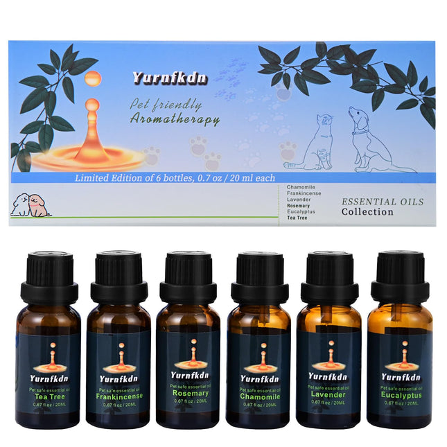 Pet-Friendly Essential Oil Set: Home Fragrance & Stress Relief