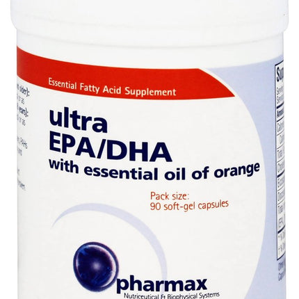 Pharmax Ultra EPA/DHA | Essential Fatty Acid Supplement | 90 Softgel Capsules