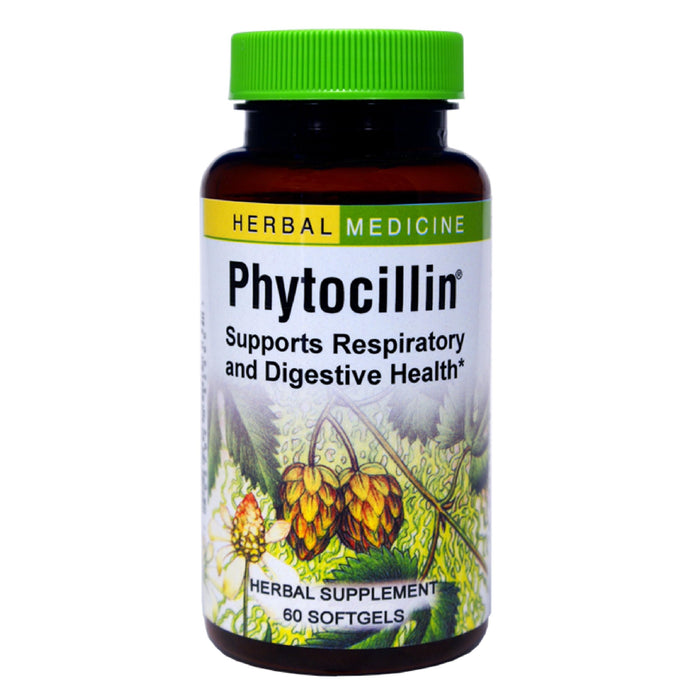 Herbs Etc. Phytocillin® 60-Count Softgels – Respiratory & Digestive Support