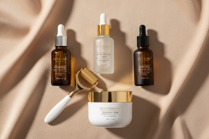Dark Spot & Uneven Tone Skincare Set – 5 Piece | Ammuri