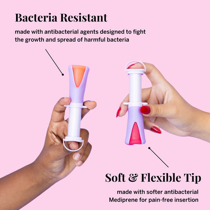 Pixie Cup Menstrual Cup Applicator — Tampon-Like Insertion, Reusable & BPA-Free