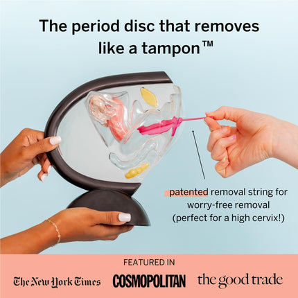 Pixie Menstrual Disc – 100% Medical-Grade Silicone, 12-Hour Wear, 5-Tampon Capacity (Ranked #1)