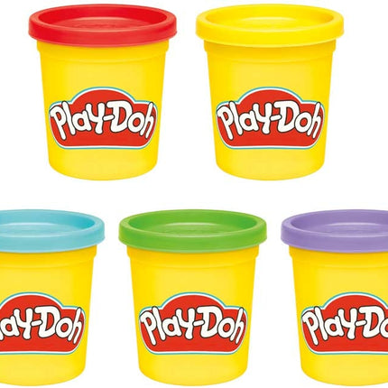 Play-Doh Back to School Pack – 4 + 1 Bonus Cans (Ages 2+)