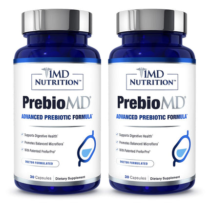 1MD Nutrition PreBioMD — Prebiotic with PreforPro | Healthy Digestion & Beneficial Bacteria