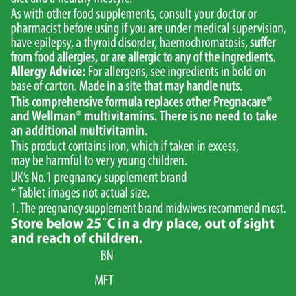 Vitabiotics Pregnacare His & Her Conception Dual Pack 2x30 Tablets