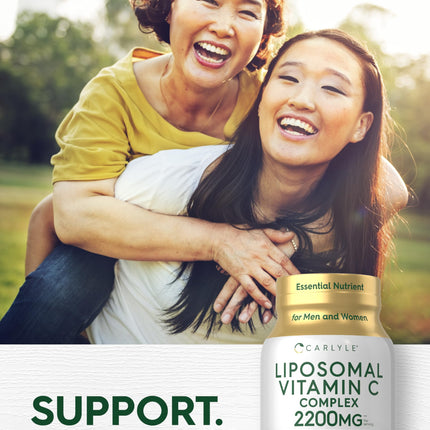 Carlyle Liposomal Vitamin C 2200mg – 90 Softgels | High Potency, Non-GMO, Gluten Free