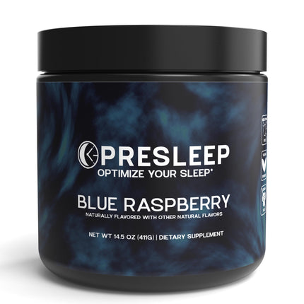 PreSleep Natural Sleep Powder – Melatonin-Free Sleep Aid with Magnesium Glycinate, L-Theanine & Glycine – Non-Habit Forming, Vegan, Gluten Free, 30 Servings