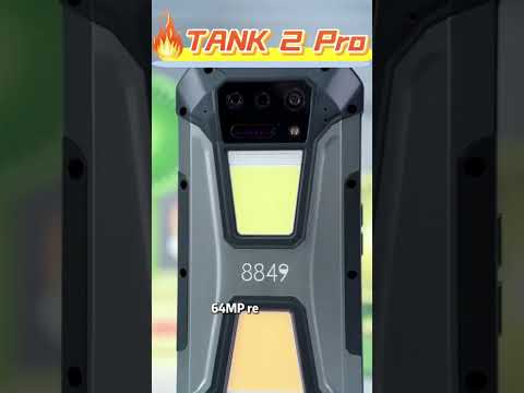 Unihertz 8849 Tank 2 Pro Robustes Telefon mit Nachtsichtprojektor, 12 GB + 256 GB, 6,79 Zoll Android 14 MTK6789 Octa Core, Netzwerk: 4G