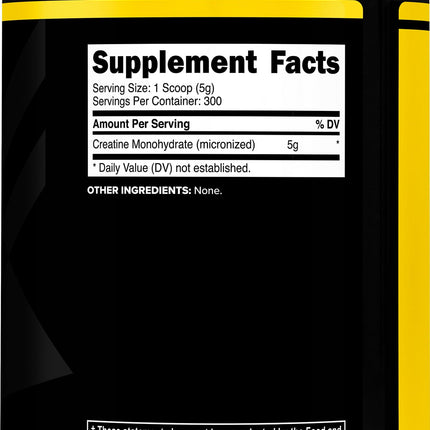 Primaforce Creatine Monohydrate 1.5 KG – Micronized Powder (300 Servings)
