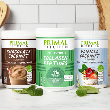 Primal Kitchen Peanut Butter Flavor Collagen Fuel Drink Mix 14.3 oz